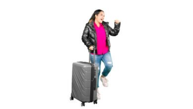 miss. crawly carring a bag clipart
